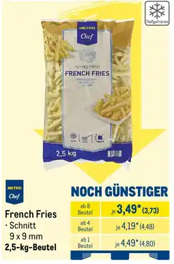 METRO METRO Chef French Fries Angebot