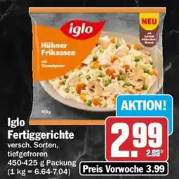 AEZ Iglo Fertiggerichte Angebot