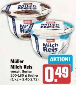 AEZ Müller Milch Reis Angebot