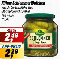 Simmel Kühne Schlemmertöpfchen Angebot
