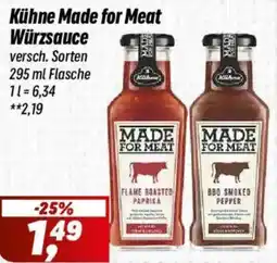 Simmel Kühne Made for Meat Würzsauce Angebot