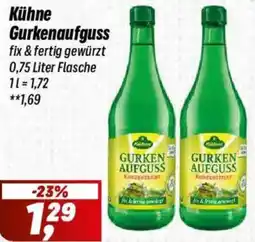 Simmel Kühne Gurkenaufguss Angebot