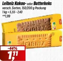 Simmel Leibniz Kakao-oder Butterkeks Angebot