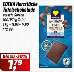 Simmel EDEKA Herzstücke Tafelschokolade Angebot