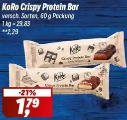 Simmel KoRo Crispy Protein Bar Angebot