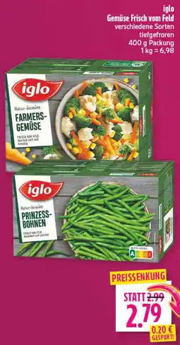 diska iglo Gemüse Frisch vom Feld Angebot
