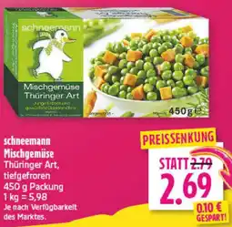 diska schneemann Mischgemüse Angebot
