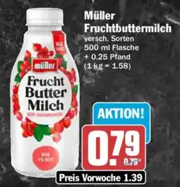 AEZ Müller Fruchtbuttermilch Angebot