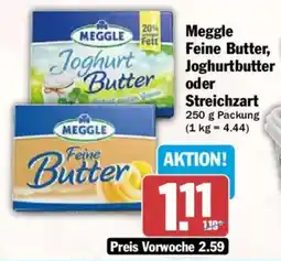 AEZ Meggle Feine Butter, Joghurtbutter oder Streichzart Angebot