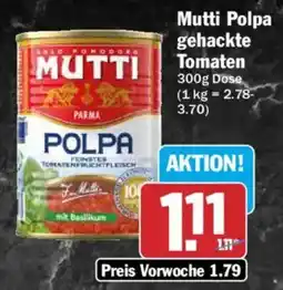 AEZ Mutti Polpa gehackte Tomaten Angebot