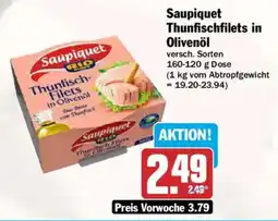 AEZ Saupiquet Thunfisch- Filets in Olivenöl Angebot