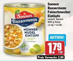 AEZ Sonnen Bassermann Feinschmecker Eintöpfe Angebot
