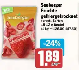 AEZ Seeberger Früchte gefriergetrocknet Angebot