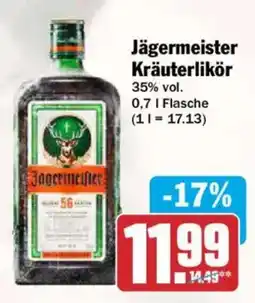 AEZ Jägermeister Kräuterlikör Angebot