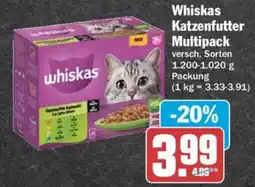 AEZ Whiskas Katzenfutter Multipack Angebot