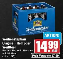 AEZ Weihenstephan Original, Hell oder Weißbier Angebot