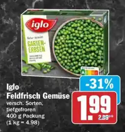 AEZ Iglo Feldfrisch Gemüse Angebot