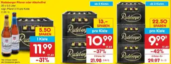 Netto Marken-Discount Radeberger Pilsner oder Alkoholfrei Angebot