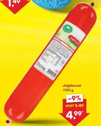 Netto Marken-Discount Jagdwurst Angebot