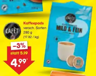 Netto Marken-Discount Kaffeepads Angebot