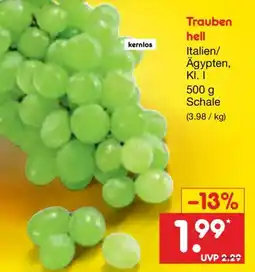 Netto Marken-Discount Trauben hell Angebot