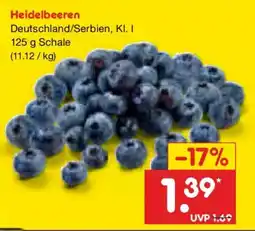 Netto Marken-Discount Heidelbeeren Angebot