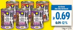 diska EDEKA Herzstücke Feine Mahlzeit für Hunde Angebot