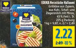 diska EDEKA Herzstücke Halloumi Angebot