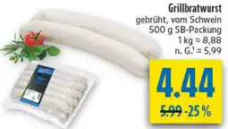 diska Grillbratwurst Angebot