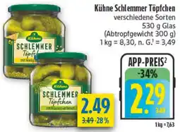 diska Kühne Schlemmer Töpfchen Angebot