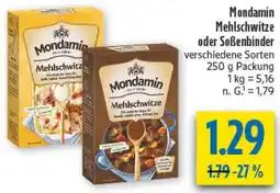 diska Mondamin Mehlschwitze oder Soẞenbinder Angebot