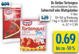 diska Dr. Oetker Tortenguss, Sahnesteif oder Blattgelatine Angebot