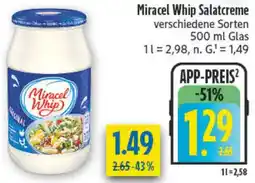 diska Miracel Whip Salatcreme Angebot