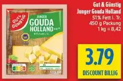 diska Gut & Günstig Junger Gouda Holland Angebot