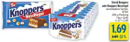 diska Storck Knoppers oder Knoppers Nussriegel Angebot