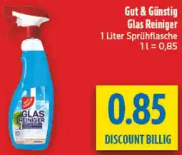 diska Gut & Günstig Glas Reiniger Angebot