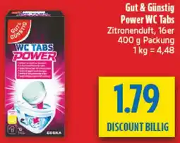 diska Gut & Günstig Power WC Tabs Angebot