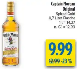 diska Captain Morgan Original Spiced Gold Angebot