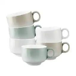 Netto Marken-Discount Seltmann Weiden Milchkaffeetassen mit Henkel Sento Home 350 ml 6er Set Angebot