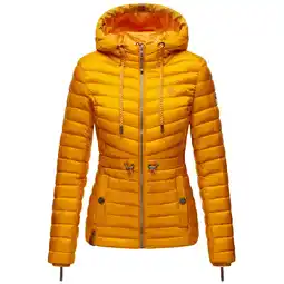 Netto Marken-Discount MARIKOO Damen Designer Outdoorjacke Steppjacke mit Kapuze Aniyaa Angebot