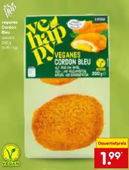 Netto Marken-Discount Vehappy veganes Cordon Bleu Angebot
