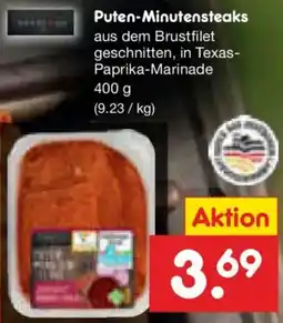 Netto Marken-Discount Puten-Minutensteaks Angebot