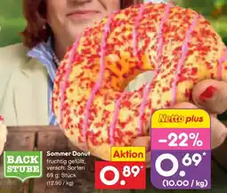 Netto Marken-Discount Sommer Donut Angebot