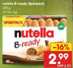 Netto Marken-Discount nutella B-ready Sparpack Angebot