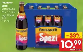 Netto Marken-Discount Paulaner Spezi Angebot
