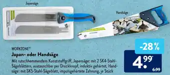 Aldi Süd Workzone Japan oder Handsäge Angebot