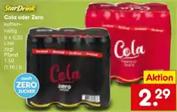 Netto Marken-Discount StarDrink Cola oder Zero Angebot