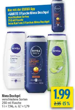 diska Nivea Duschgel Angebot