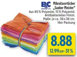 diska Mikrofasertücher „Sauber Meister" Angebot