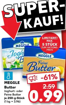 Kaufland MEGGLE Butter Angebot
